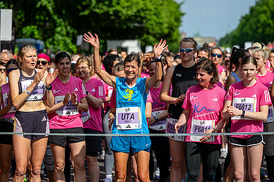 VITAMIN WELL WOMEN'S RACE BERLIN: Uta Pippig still regularly takes part in the VITAMIN WELL Women’s Run Berlin today. @ SCC EVENTS/Tilo Wiedensohler